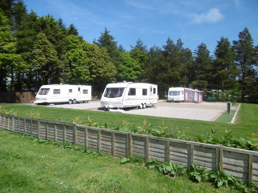 Family Run Site With secure Storage for winter